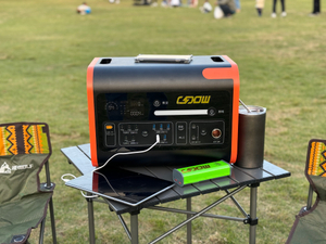 2023 The Latest Design of Solar Power System 2200W Special Trolley Power Supply Outdoor Camping Portable Mobile Power Station