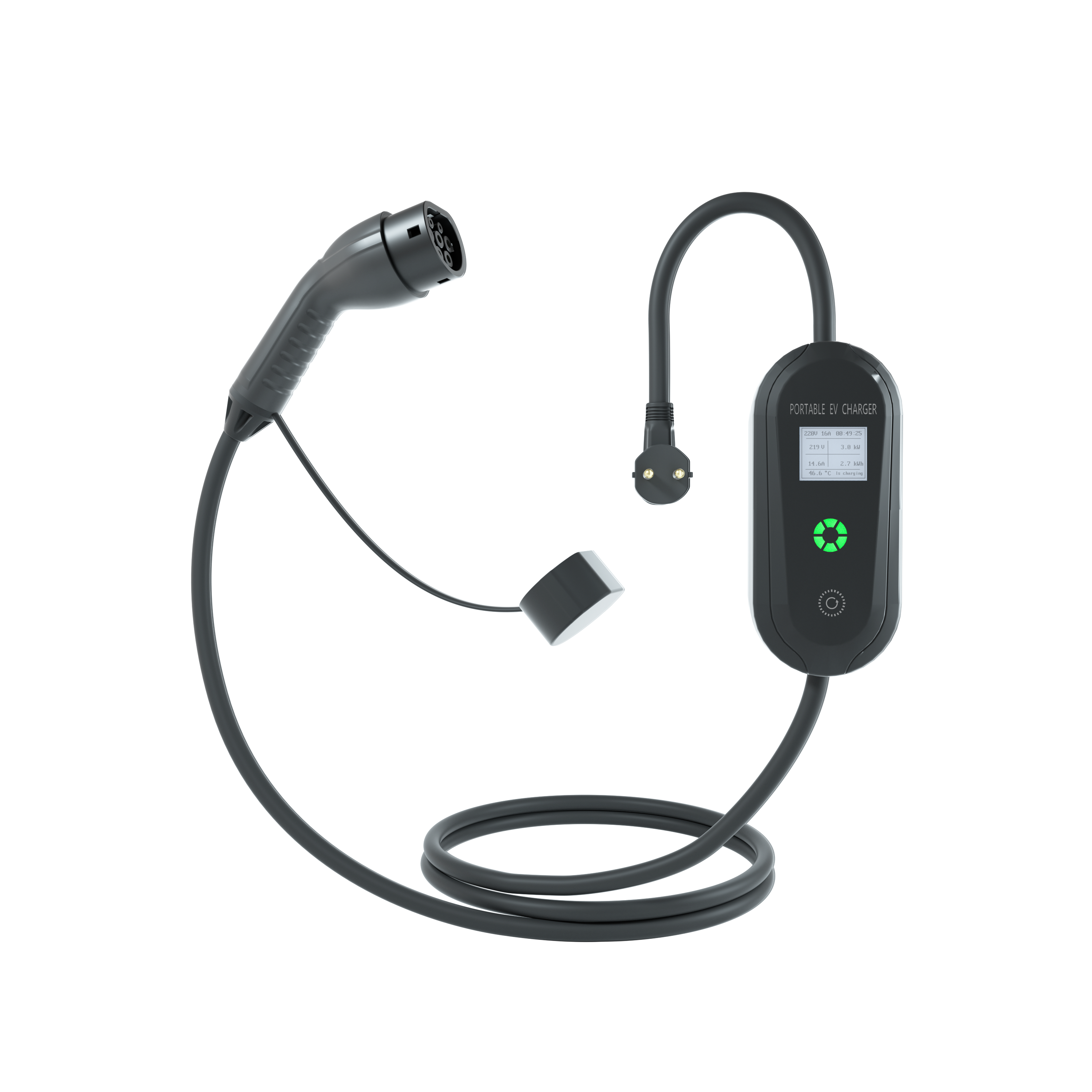 3.5KW/5M New Energy Electric Vehicle Portable Charger