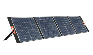 100W portable outdoor foldable solar panel with USB and Type-C for hiking