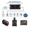 Outdoor Foldable Photovoltaic Panel Solar System