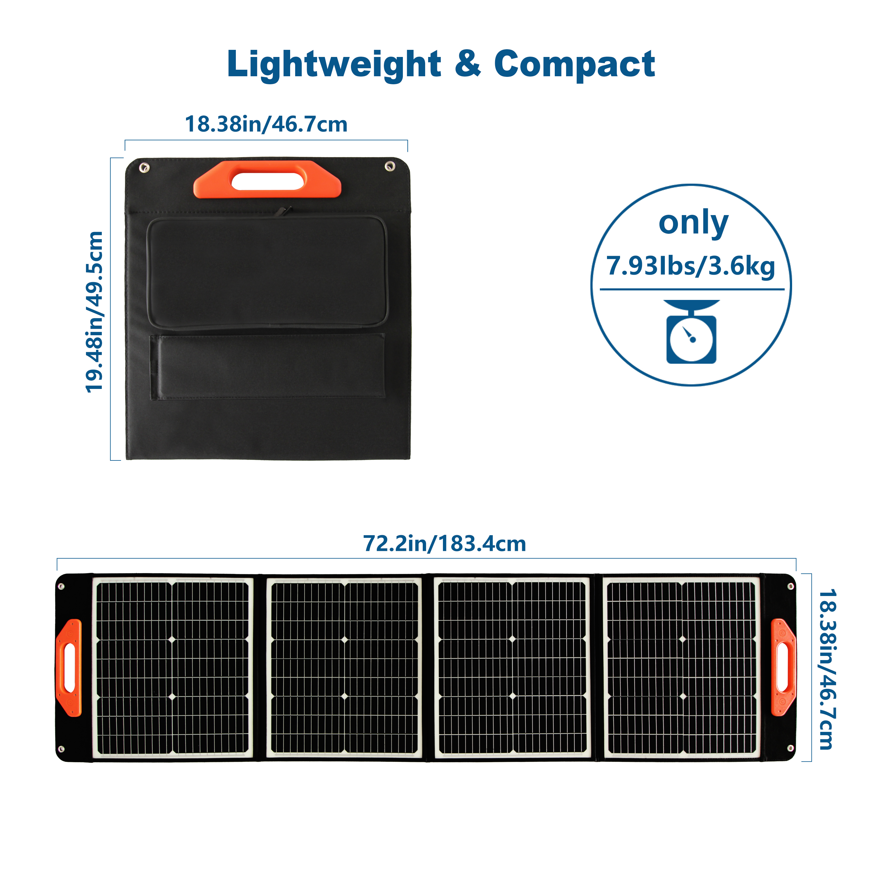 Outdoor Foldable Photovoltaic Panel Solar System