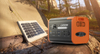 Monocrystalline silicon solar power panel outdoor portable photovoltaic folding bag