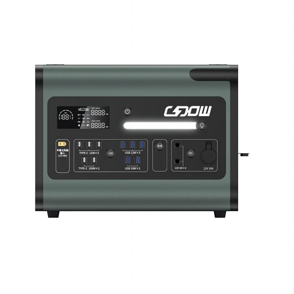 2200W Large Capacity Portable Solar Generator Energy Storage Power Station