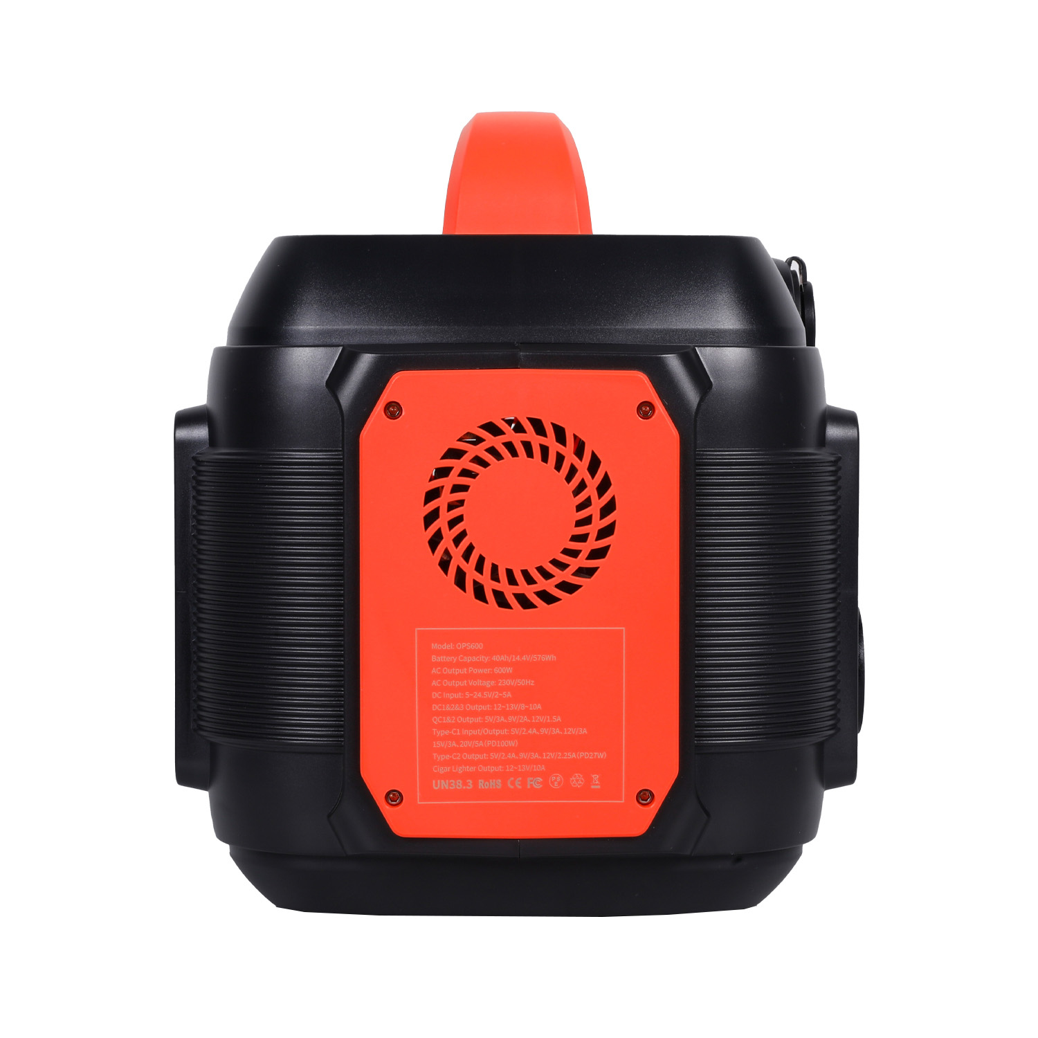 Pd100W Rechargeable Portable Solar Generator 600W Output Emergency Household Power Station