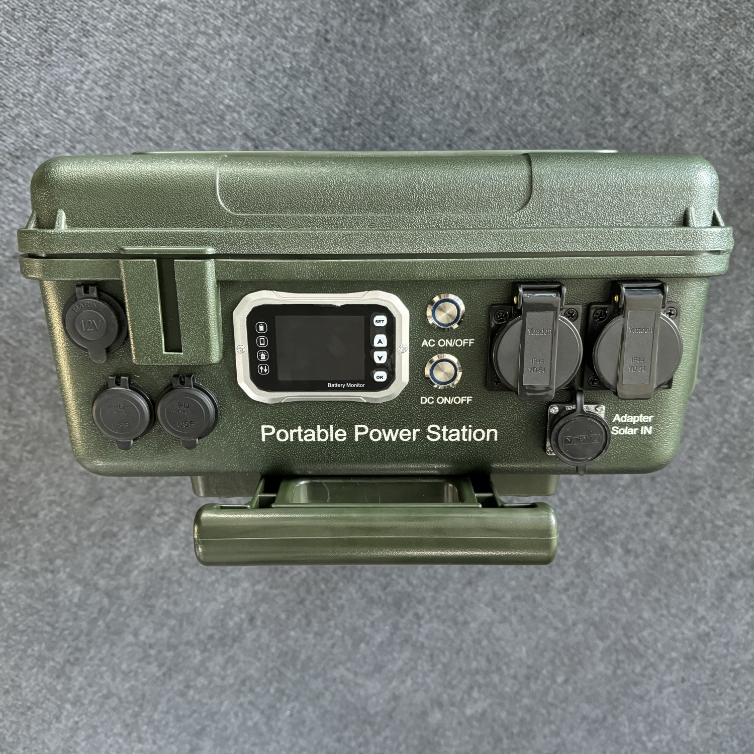 3000W Outdoor Mobile Power Supply with Built-in Automatic Fire Extinguisher Portable Power Station