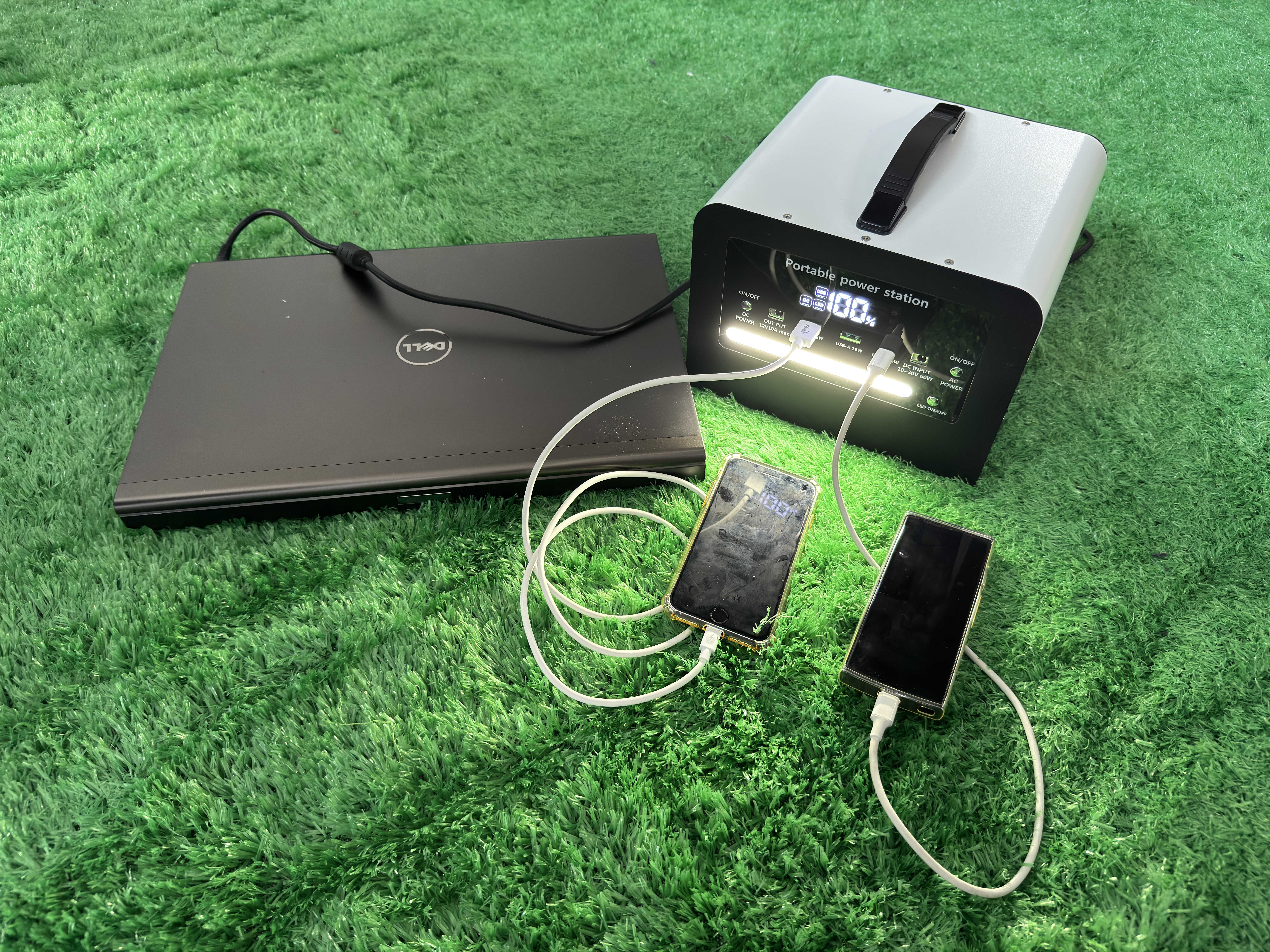 300W-3000W Portable Power Station for Camping, Emergency Backup