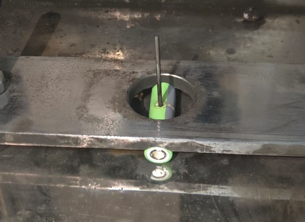 Battery puncture test