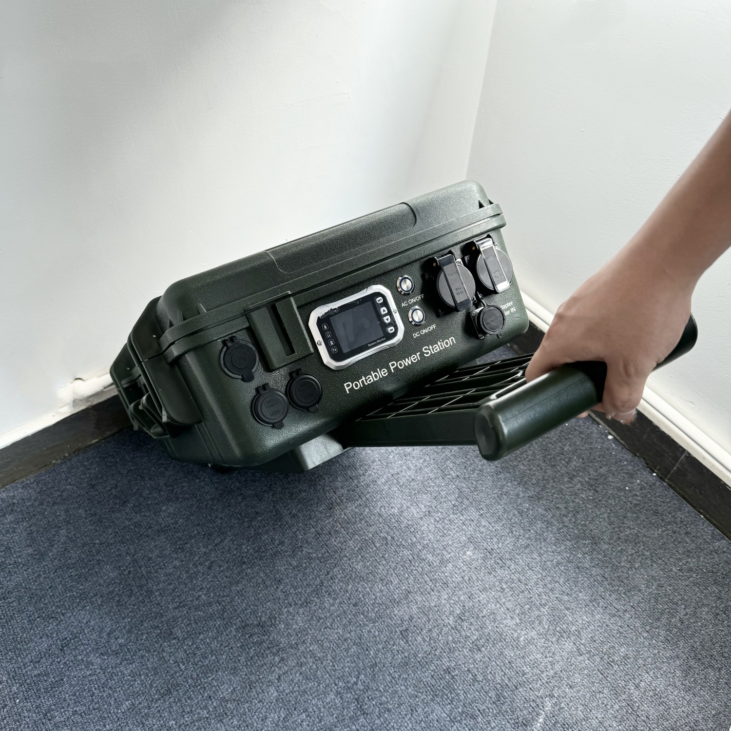 6000W Outdoor Power Station Ternary Lithium Battery Portable Solar Generator Camping Emergency Power Supply